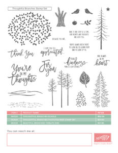 thoughtful branches stamp set