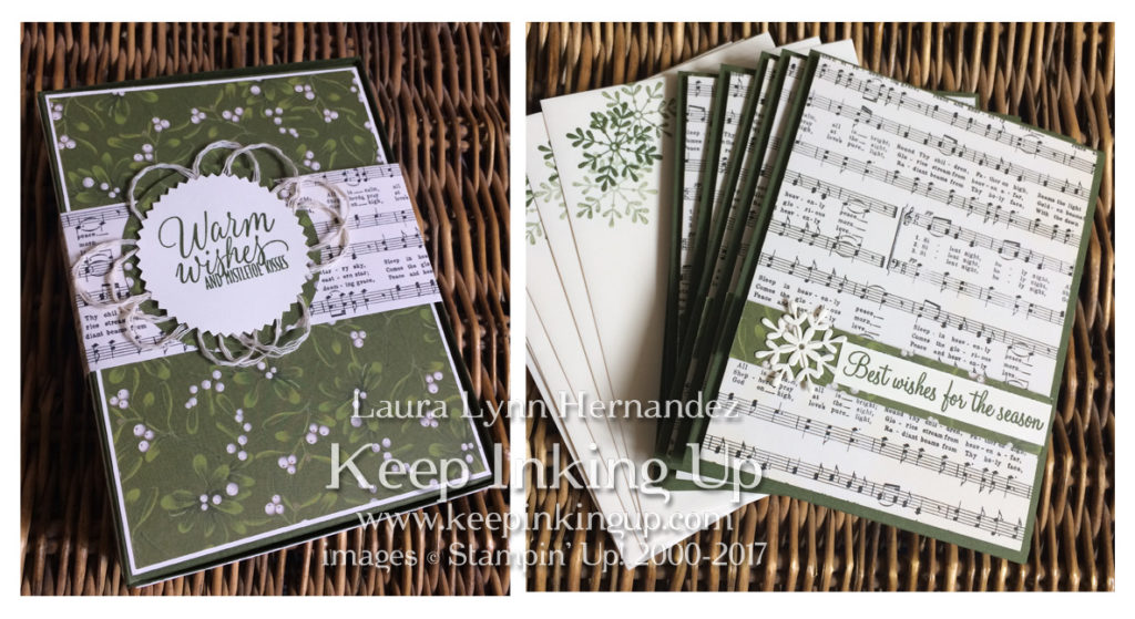 Christmas card set by Keep Inking Up