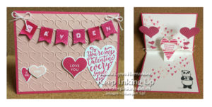 Sure do love you pop up card by Keep Inking Up