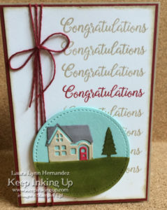 Congratulations on your new home card by Keep Inking Up