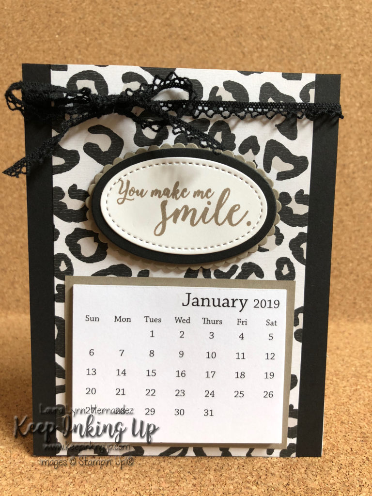 Animal Print 2019 Calendar by Keep Inking Up